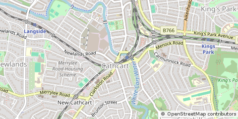 Map of Glasgow