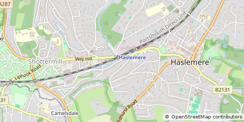 Map of Haslemere