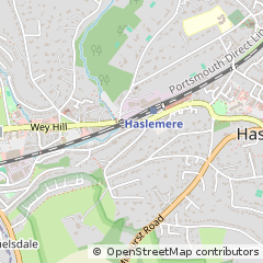 Map of Haslemere