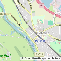 Map of Datchet, Berkshire