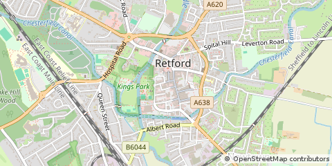 Map of Retford