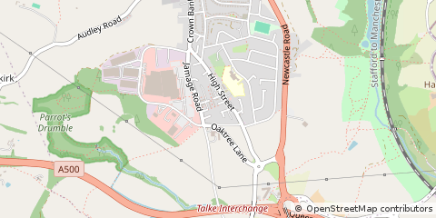 Map of Stoke-on-Trent