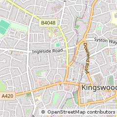 Map of Bristol