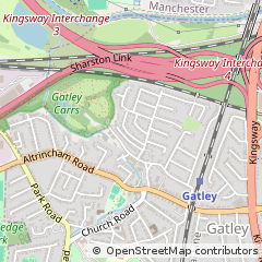 Map of Gatley, Stockport