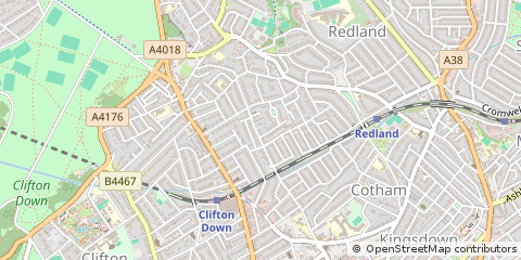 Map of Bristol