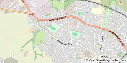 Map of Barnsley