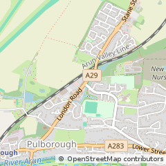 Map of West Sussex