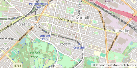 Map of Glasgow