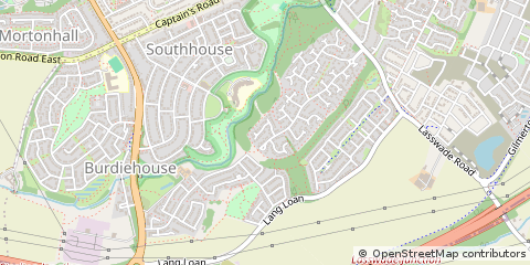 Map of Edinburgh, Midlothian