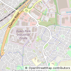 Map of Chelmsford, Essex