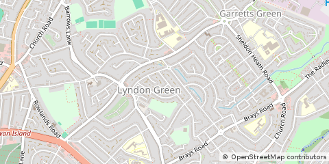 Map of Birmingham