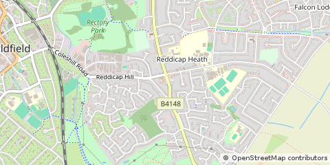 Map of West Midlands
