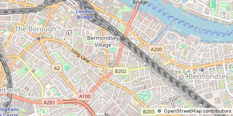 Map of London, Greater London