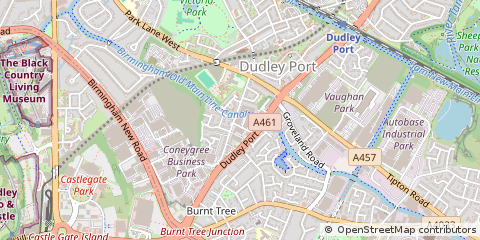 Map of Tipton, West Midlands