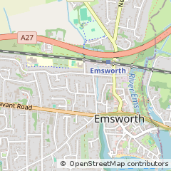 Map of Emsworth, Hampshire