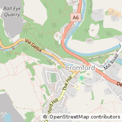 Map of Matlock, Derbyshire