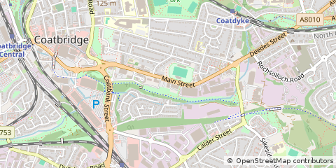 Map of Coatsbridge