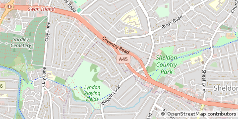 Map of Birmingham