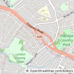 Map of Birmingham