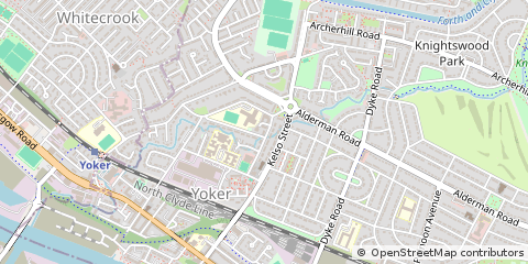 Map of Glasgow
