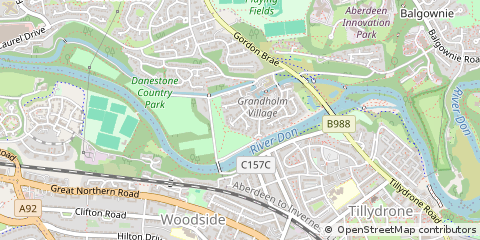 Map of Aberdeen