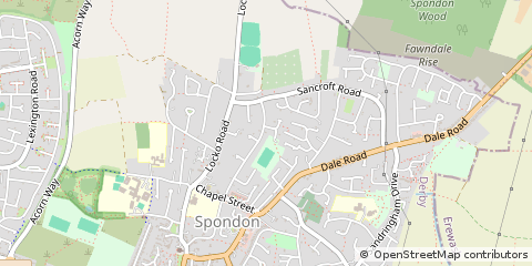 Map of Derby
