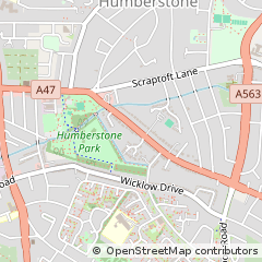 Map of Leicester