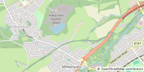 Map of Kilbarchan
