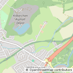 Map of Kilbarchan