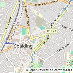 Map of Spalding