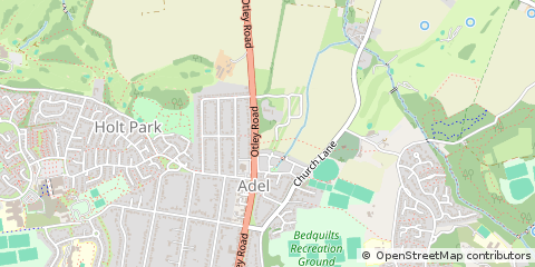 Map of Leeds
