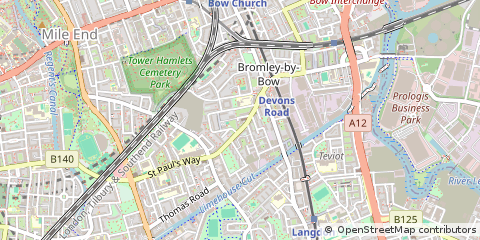 Map of London, Middlesex