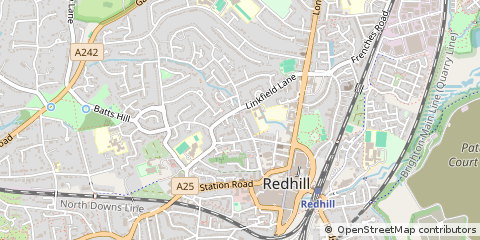 Map of Redhill