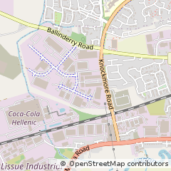 Map of Lisburn, County Antrim