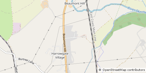 Map of Darlington