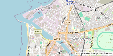 Map of AYR