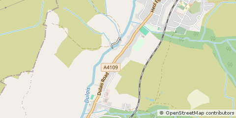 Map of Neath, West Glamorgan