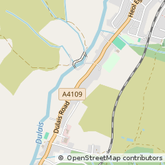 Map of Neath, West Glamorgan