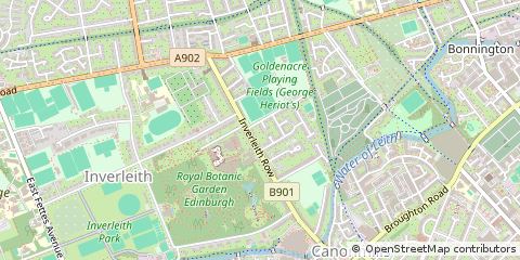Map of Edinburgh, Midlothian