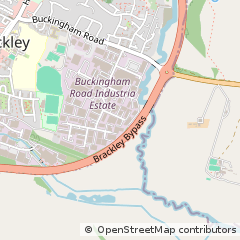 Map of Brackley, Northamptonshire