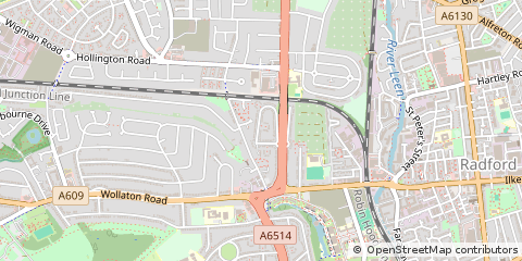Map of Nottingham