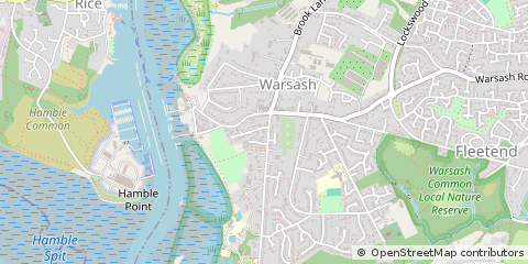 Map of Southampton
