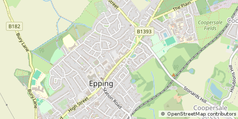 Map of Essex