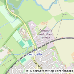 Map of Lochgelly, Fife
