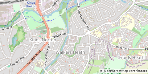 Map of Birmingham