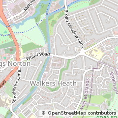 Map of Birmingham
