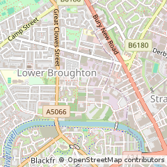 Map of Salford