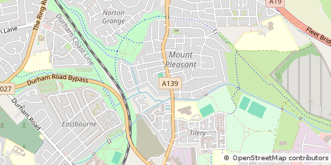 Map of Stockton-on-Tees