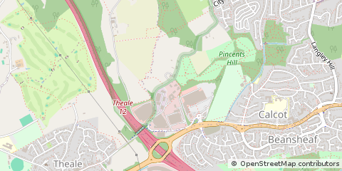 Map of Reading, Berkshire