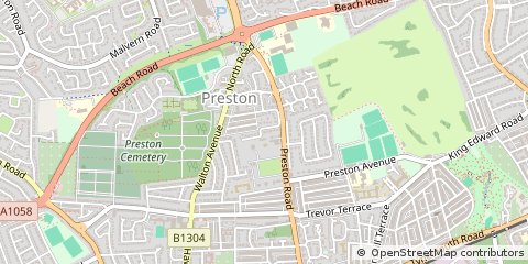 Map of North Shields